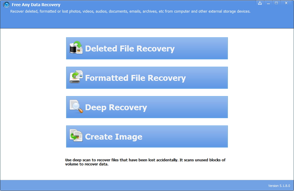 Amazing Any Data Recovery Registration Key Free Download
