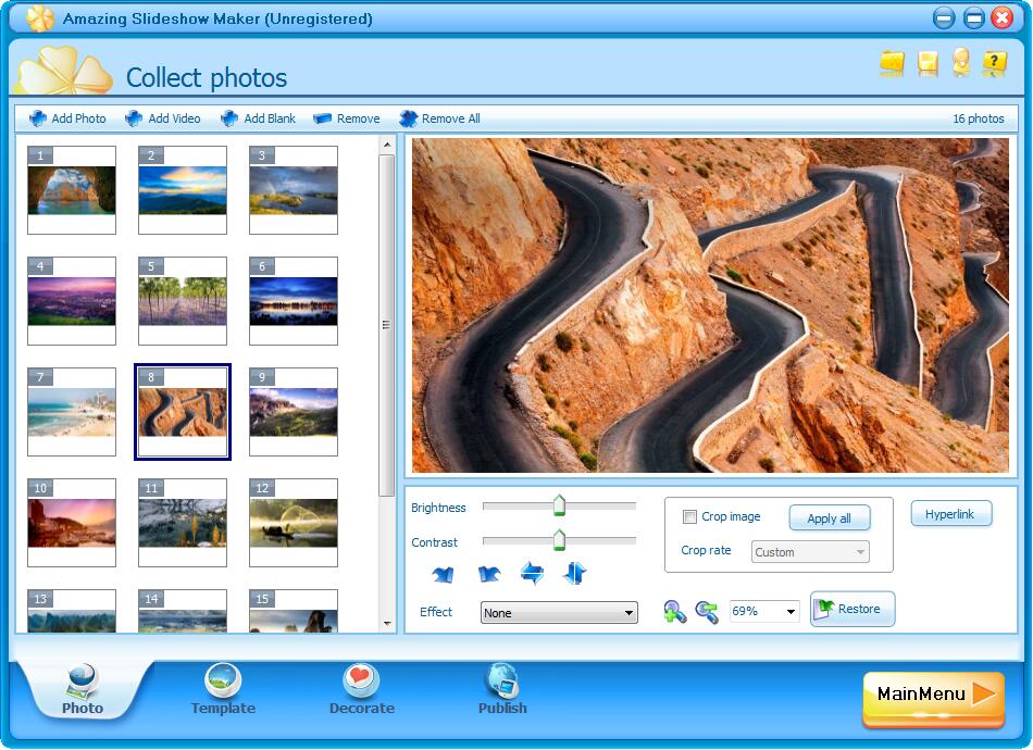 Slideshow Maker Software: Make Amazing Photo/Video Slideshow Free