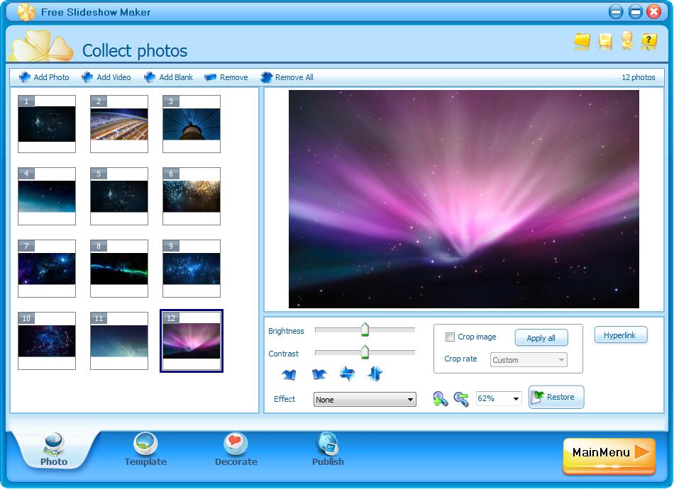 Free download slideshow maker with music and effects full version Photo Slideshow Maker Free Version 5 58 Free Download