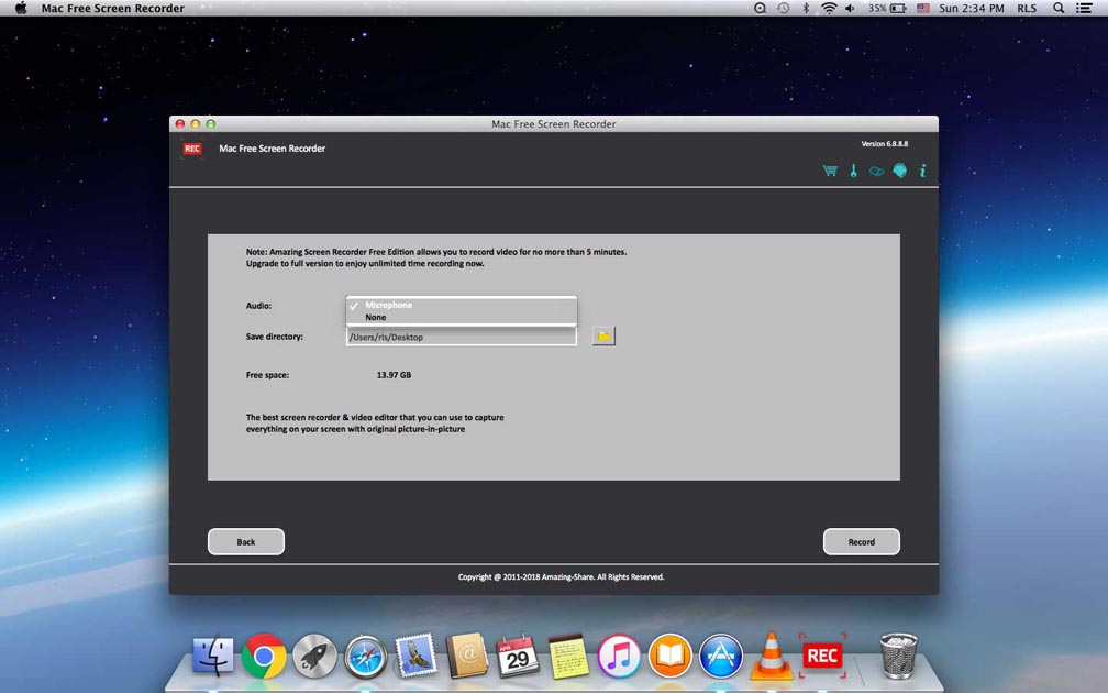 screen recorder mac 10.13.3